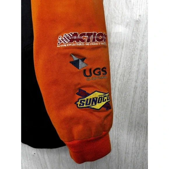 Tony Stewart Jacket Mens 2XL Orange NASCAR Racing Chase Authentics Home Depot